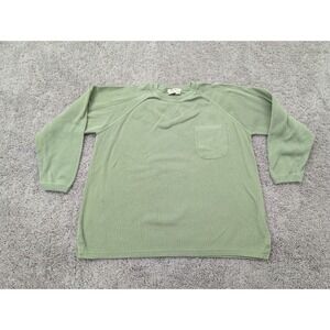Vintage Eddie Bauer Sweater Womens Large Pullover Green‎